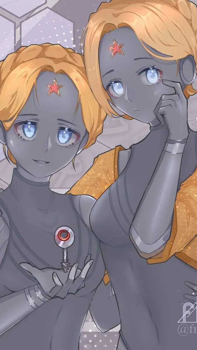 ai character: Left and Right background