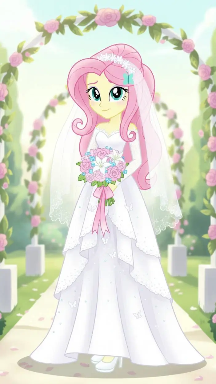 ai character: Fluttershy background