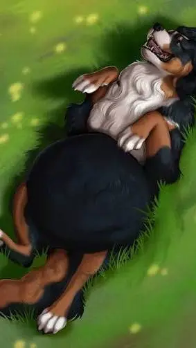 ai character: fuzzbutt background