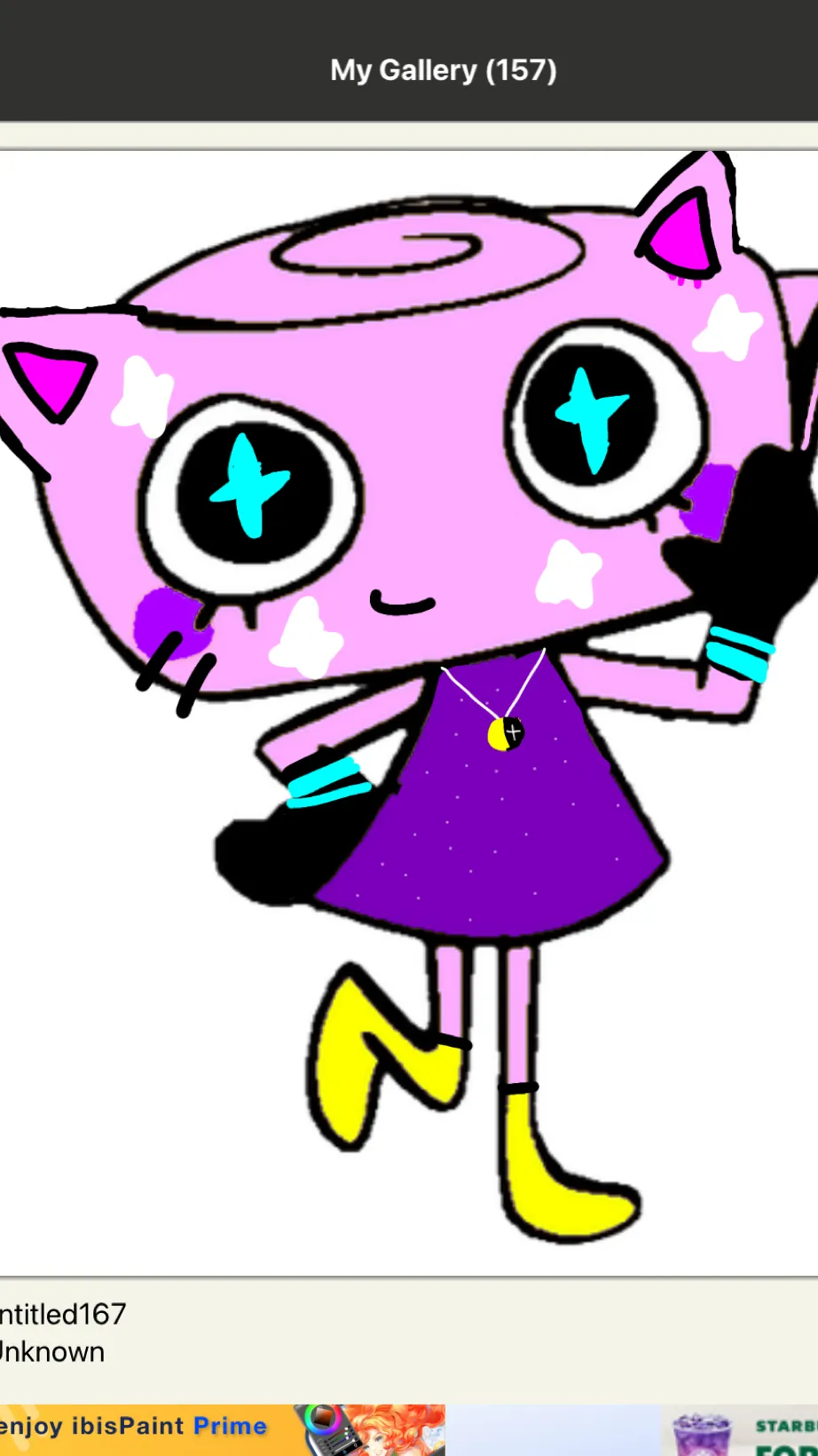 ai character: Pinkie Pie background