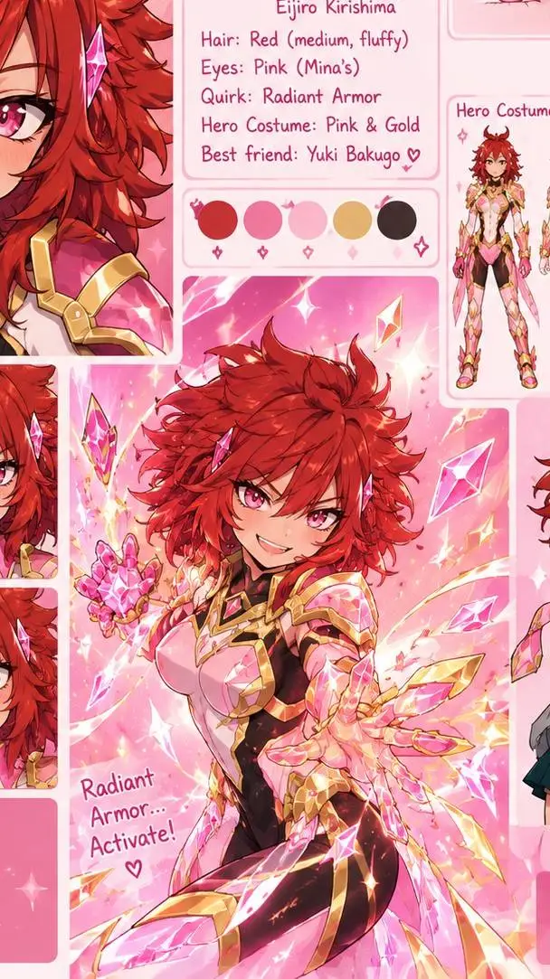 ai character: Hero Generation background