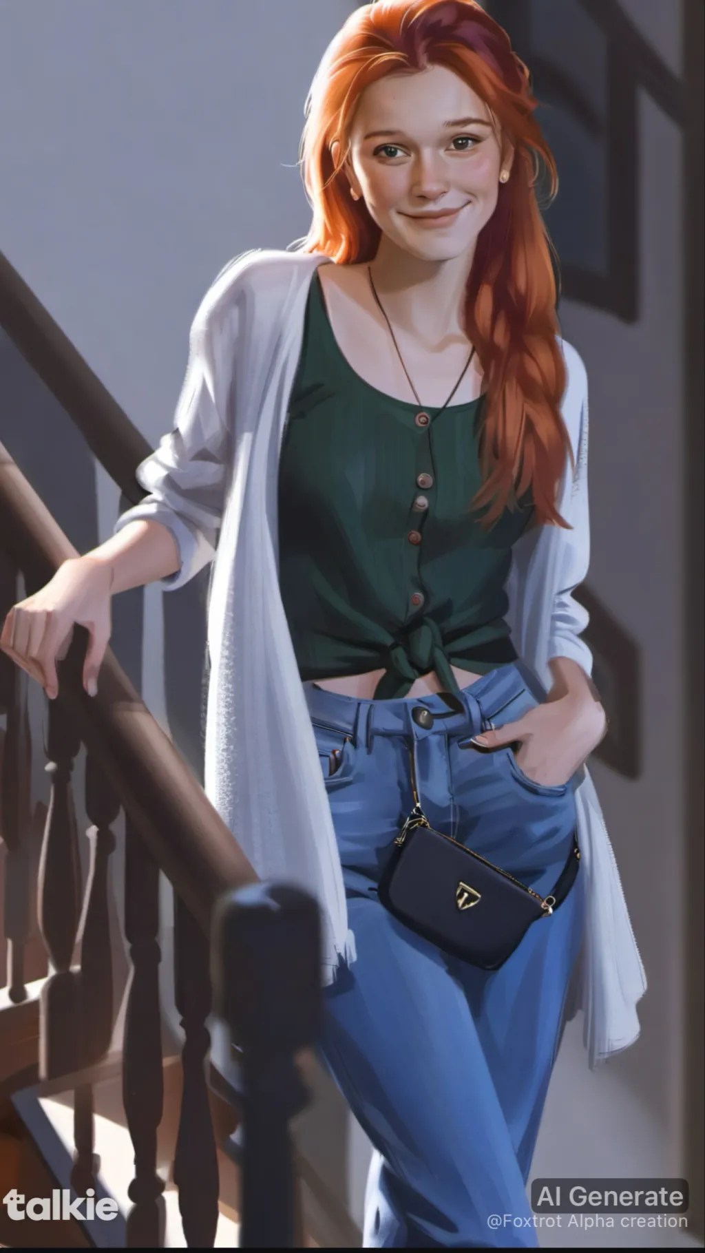 ai character: Evie background