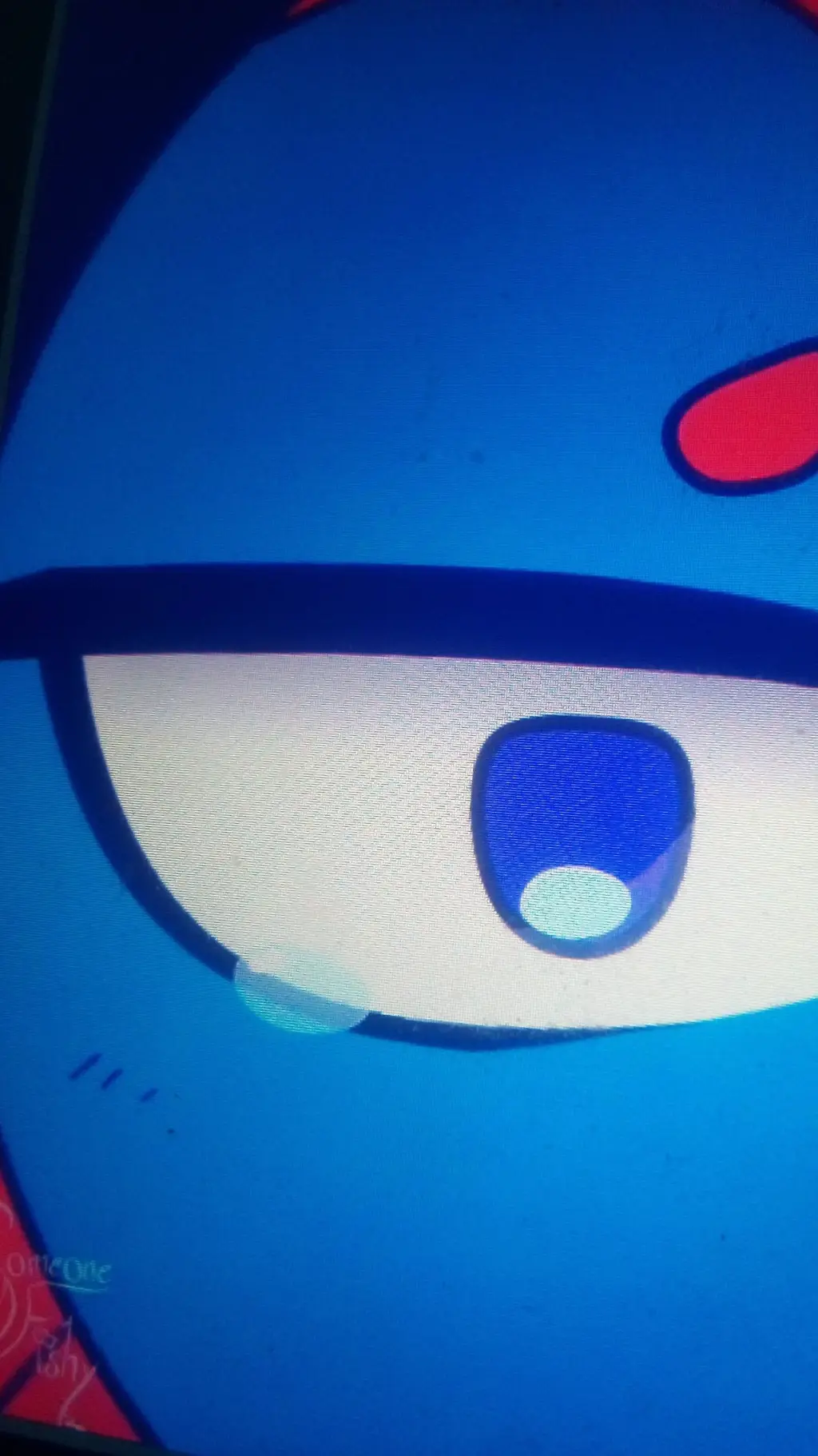 ai character: Azure background