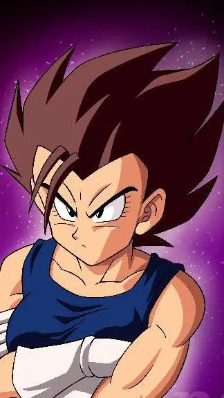 ai character: Female Vegeta background