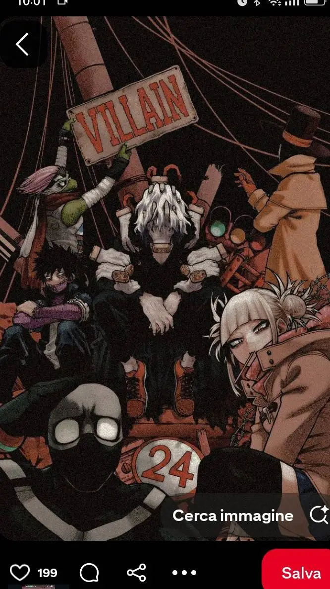 ai character: Villain mha background