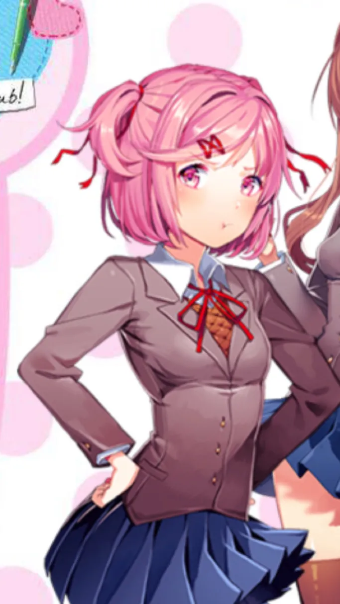 ai character: Nastuki GF background