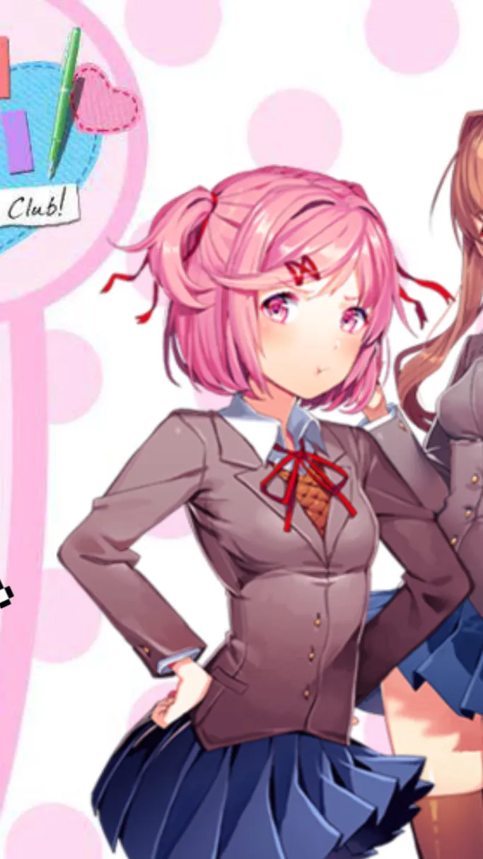 ai character: Nastuki GF background