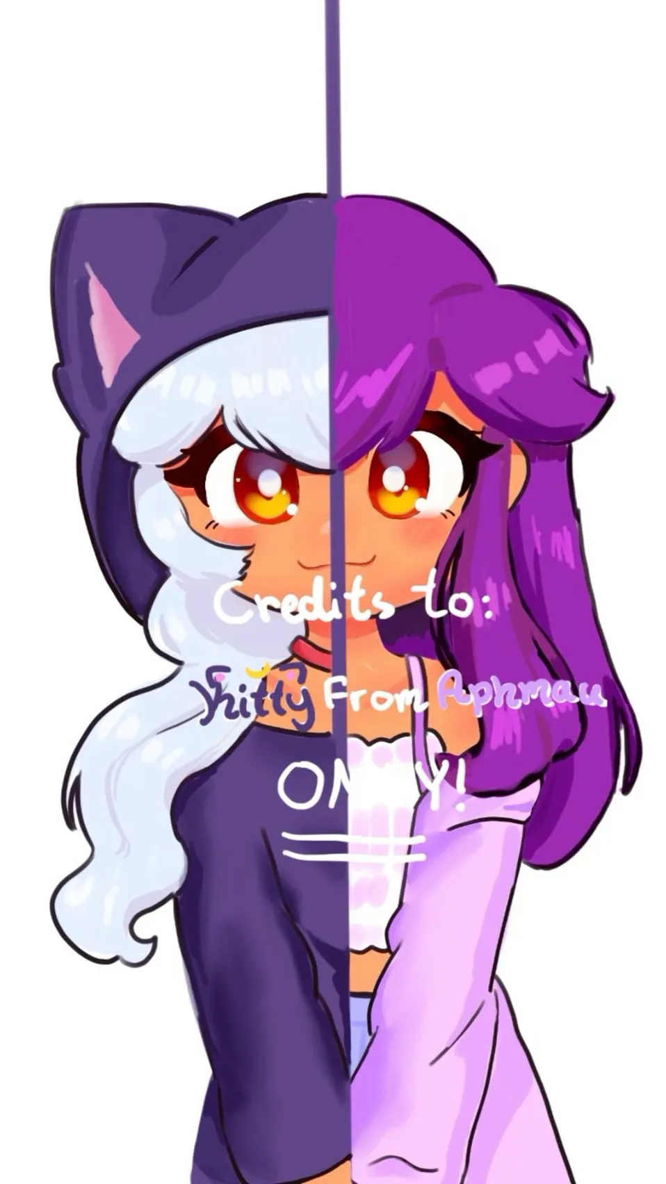 ai character: Aphmau  background