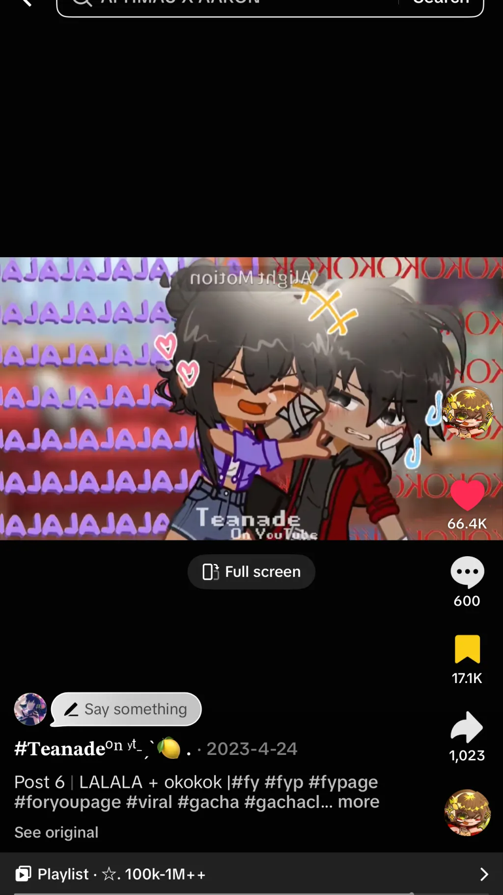 Talkie AI - Chat with Aphmau x aaron