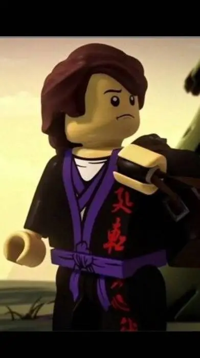 ai character: Young Garmadon  background