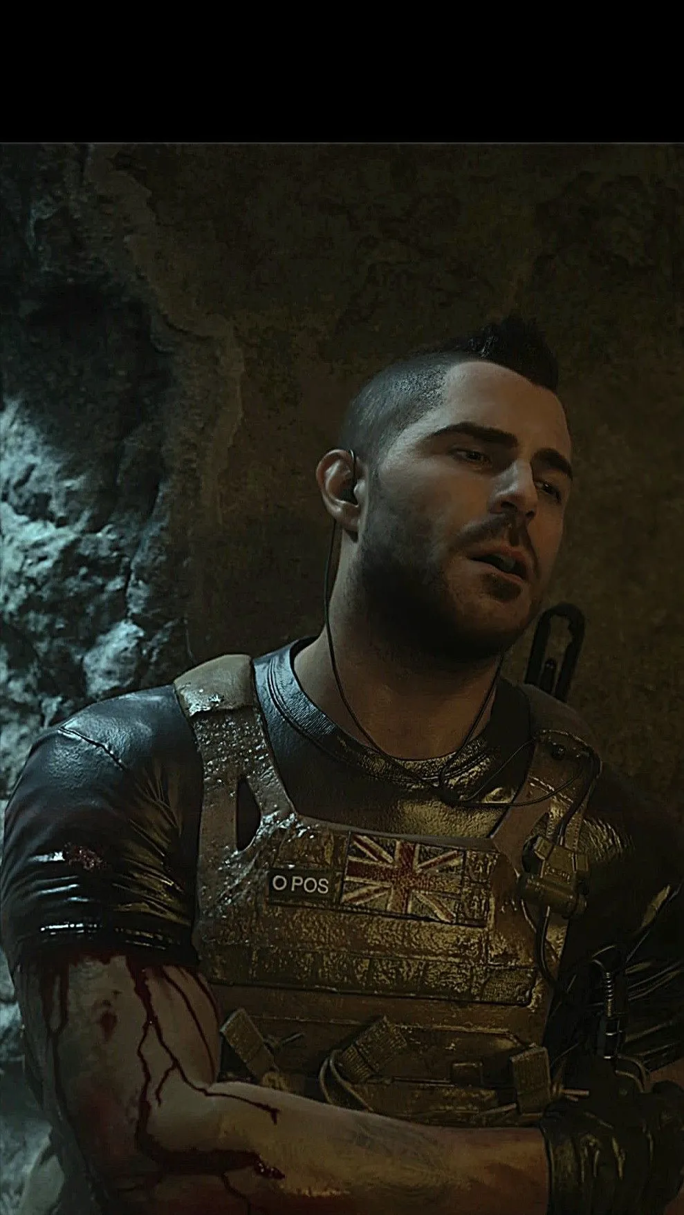 ai character: Soap-COD background