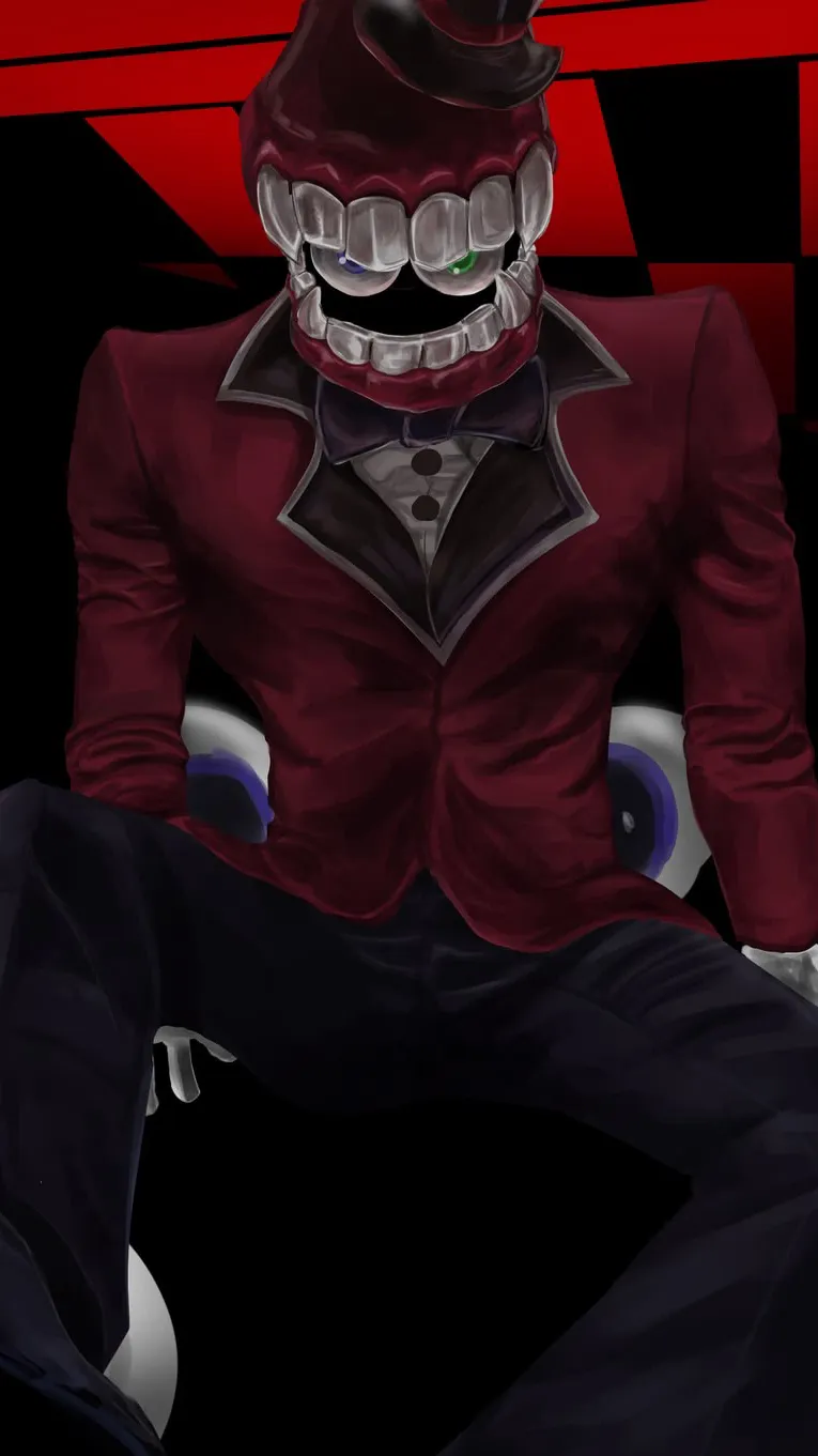 ai character: Caine- TADC background