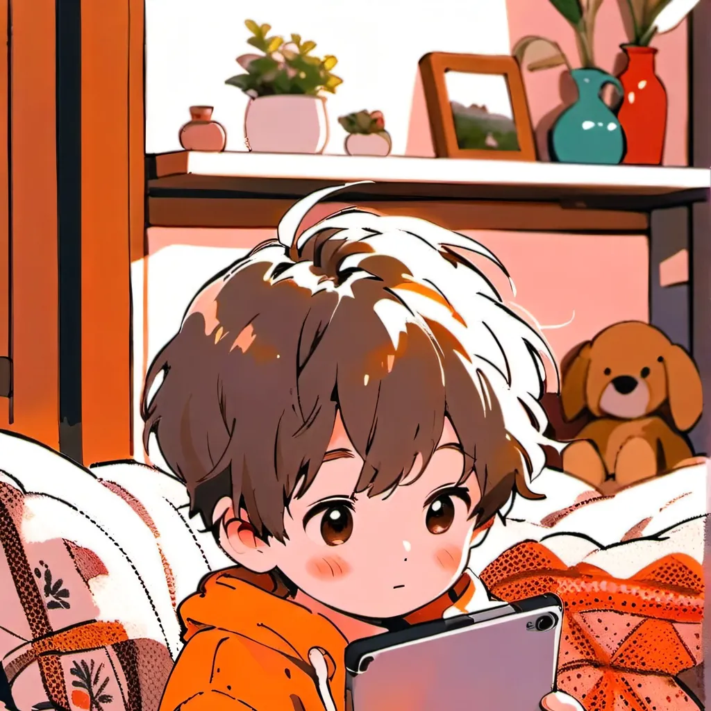 chat with ai character: IPad kid