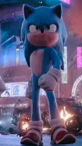 ai character: Sonic background