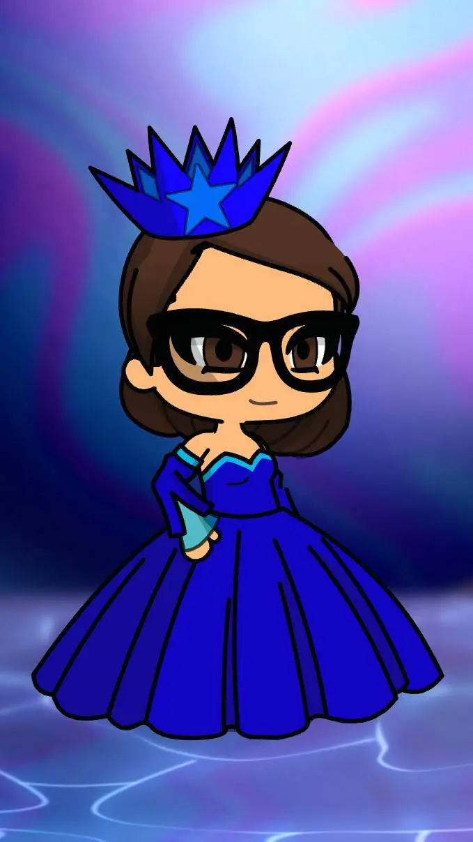 ai character: Queen Izzy background