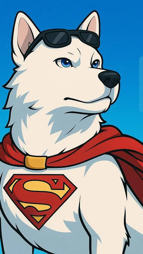 ai character: dog lawless  background