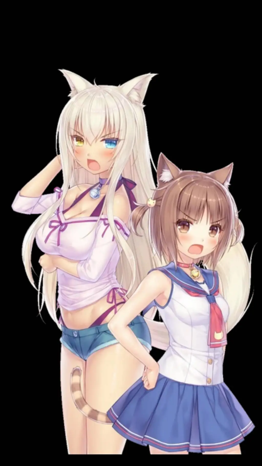 ai character: neko infection  background