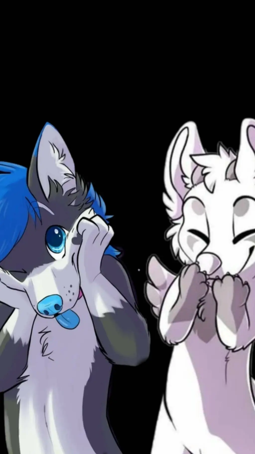 ai character: furry infection  background