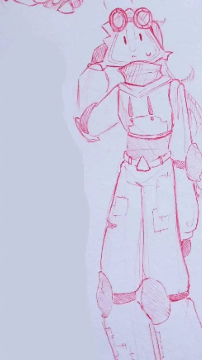 ai character: Danger sign AB background
