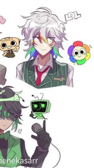 ai character: Dw Sleepover background