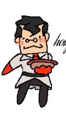 ai character: Medic TF2 background