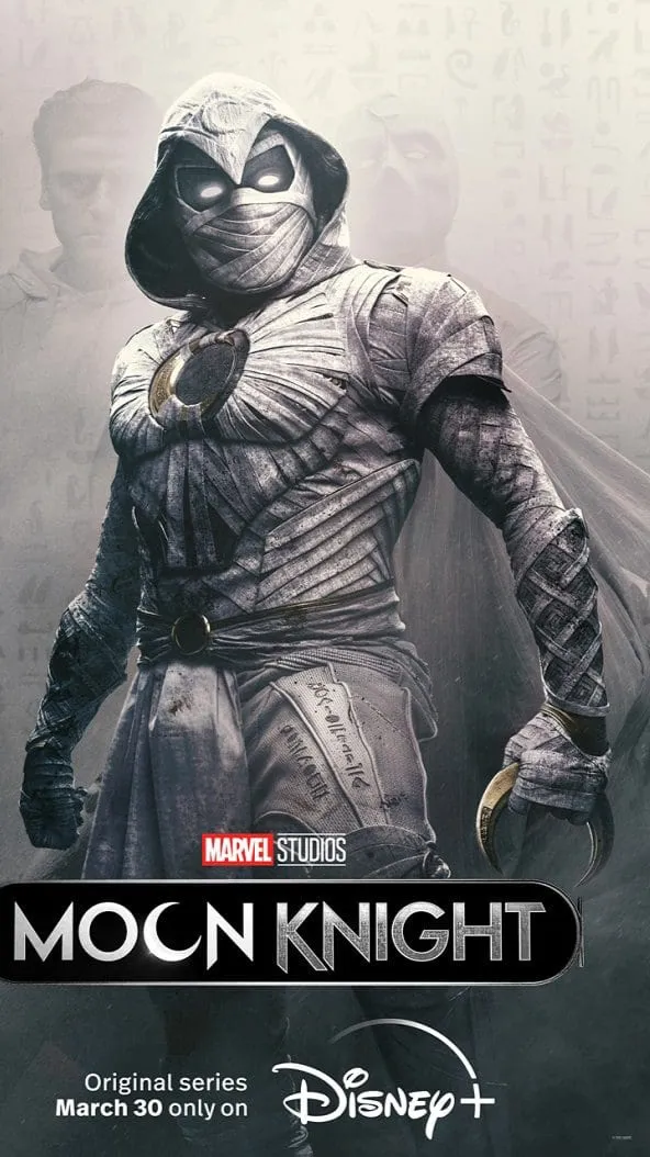 ai character: Moon Knight  background