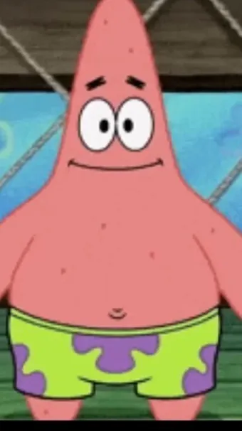 ai character: Patrick  background