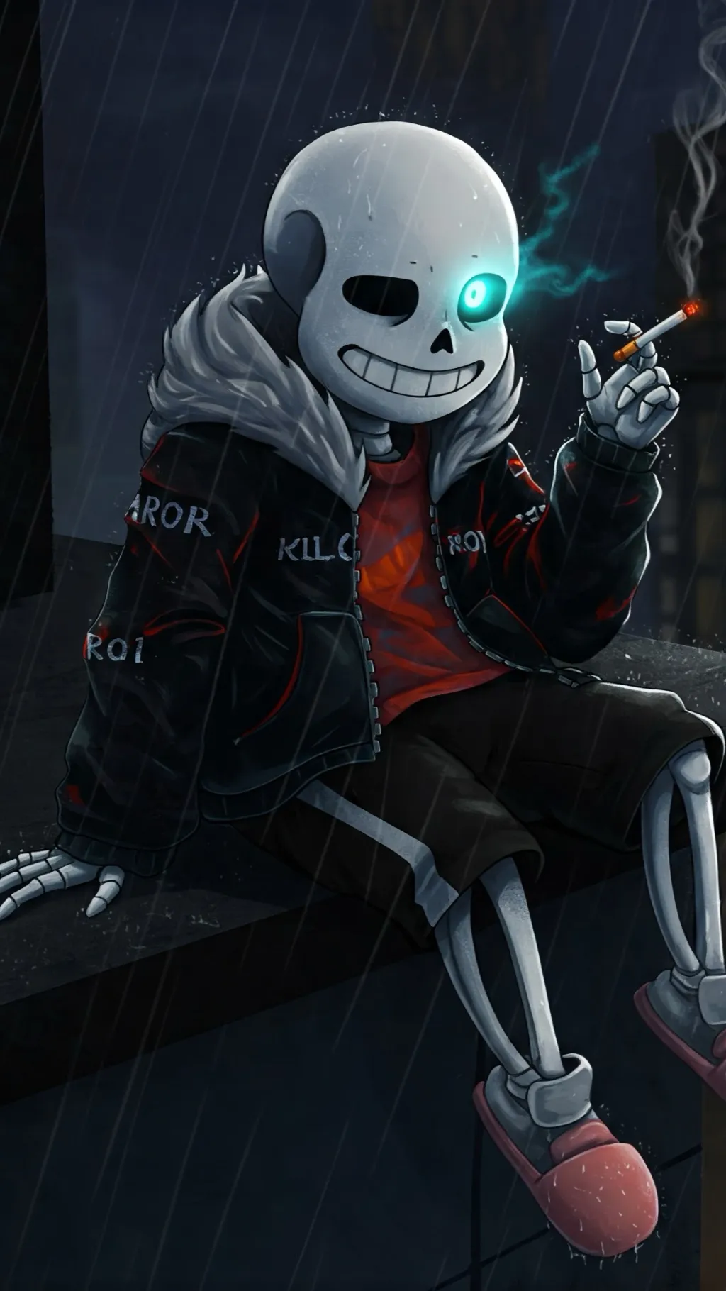 ai character: Dust background