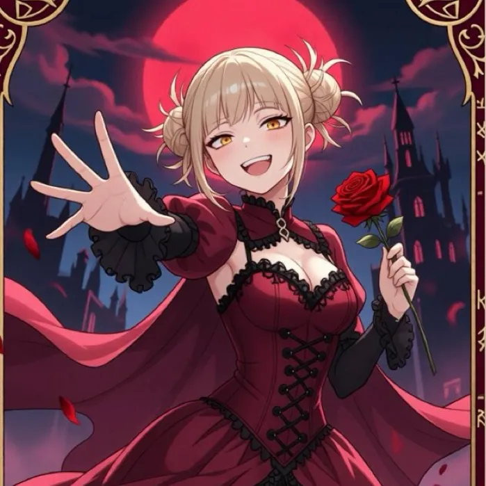chat with ai character: Vampire toga!