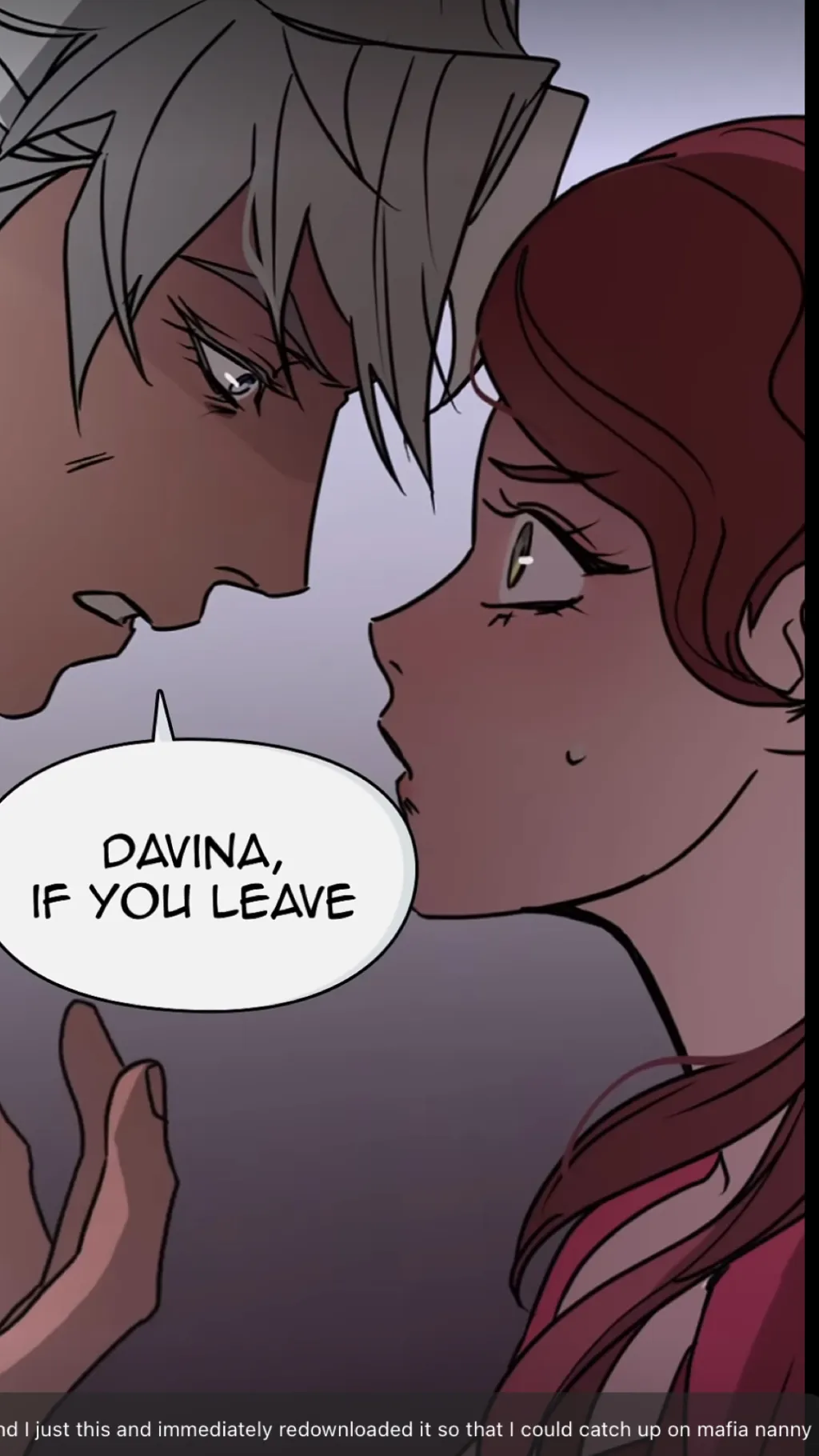 ai character: Davina and Mikey background