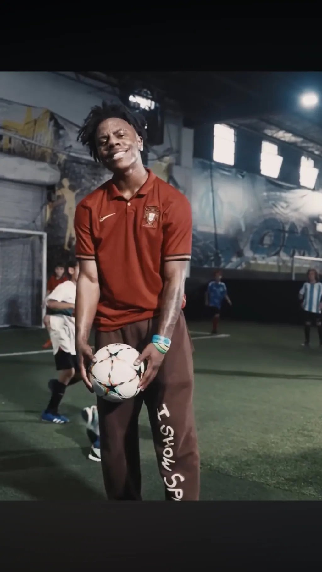 ai character: World Cup background