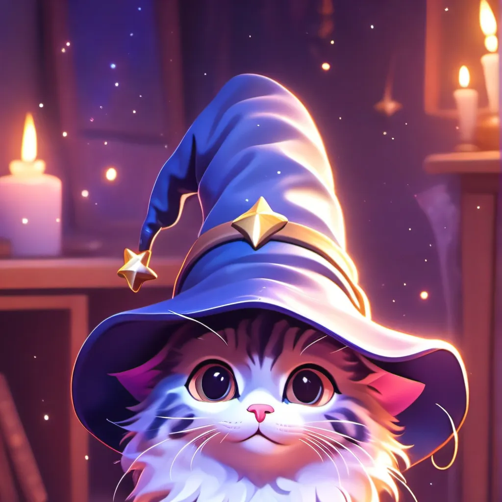 chat with ai character: Magic cat