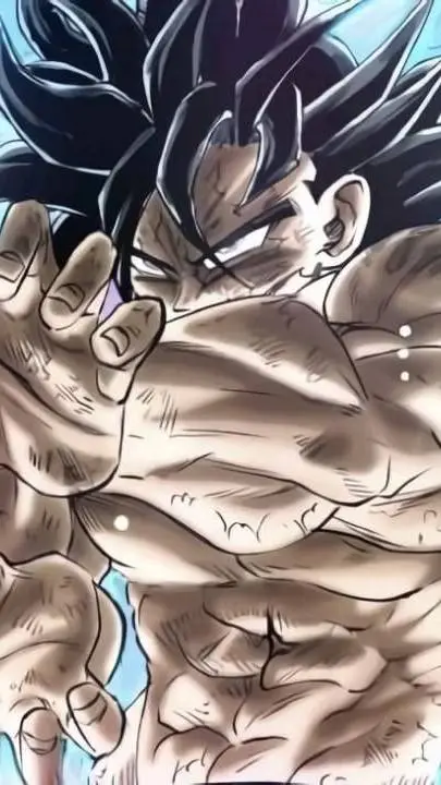 ai character: goku  background