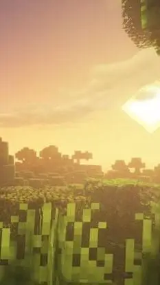ai character: Minecraft 🪻 background