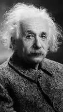 ai character: Albert Einstein  background