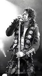 ai character: Michael Jackson  background
