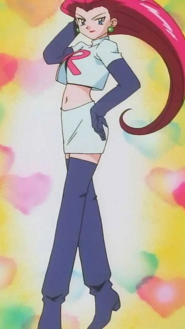 ai character: Team Rocket Jessie background