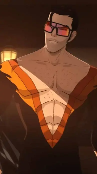 ai character: Flambae  background