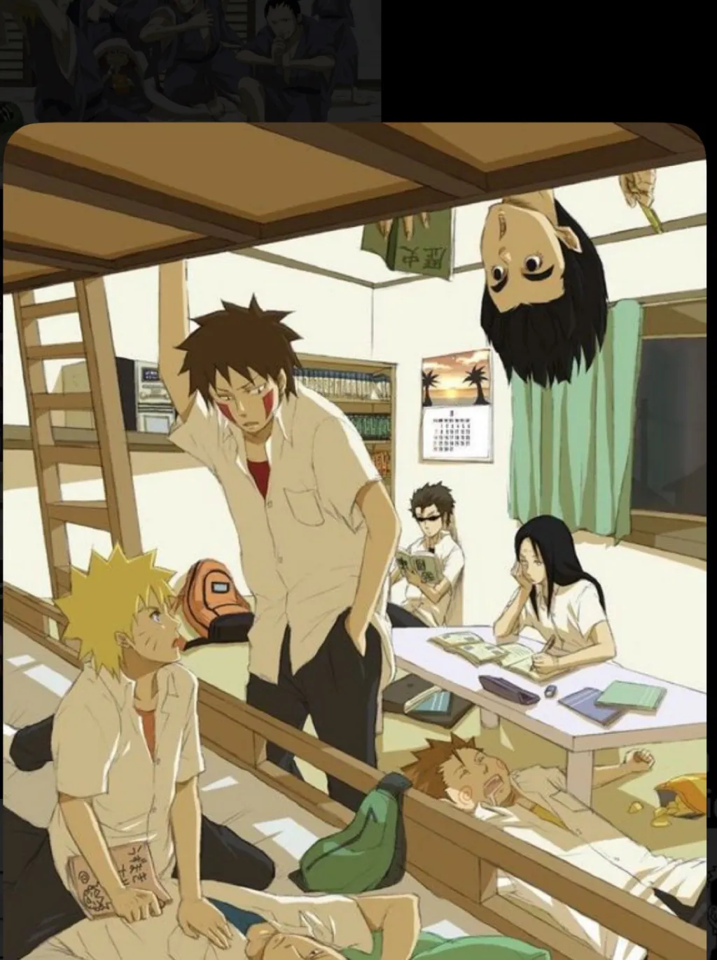 chat with ai character: NARUTO SLEEPOVER