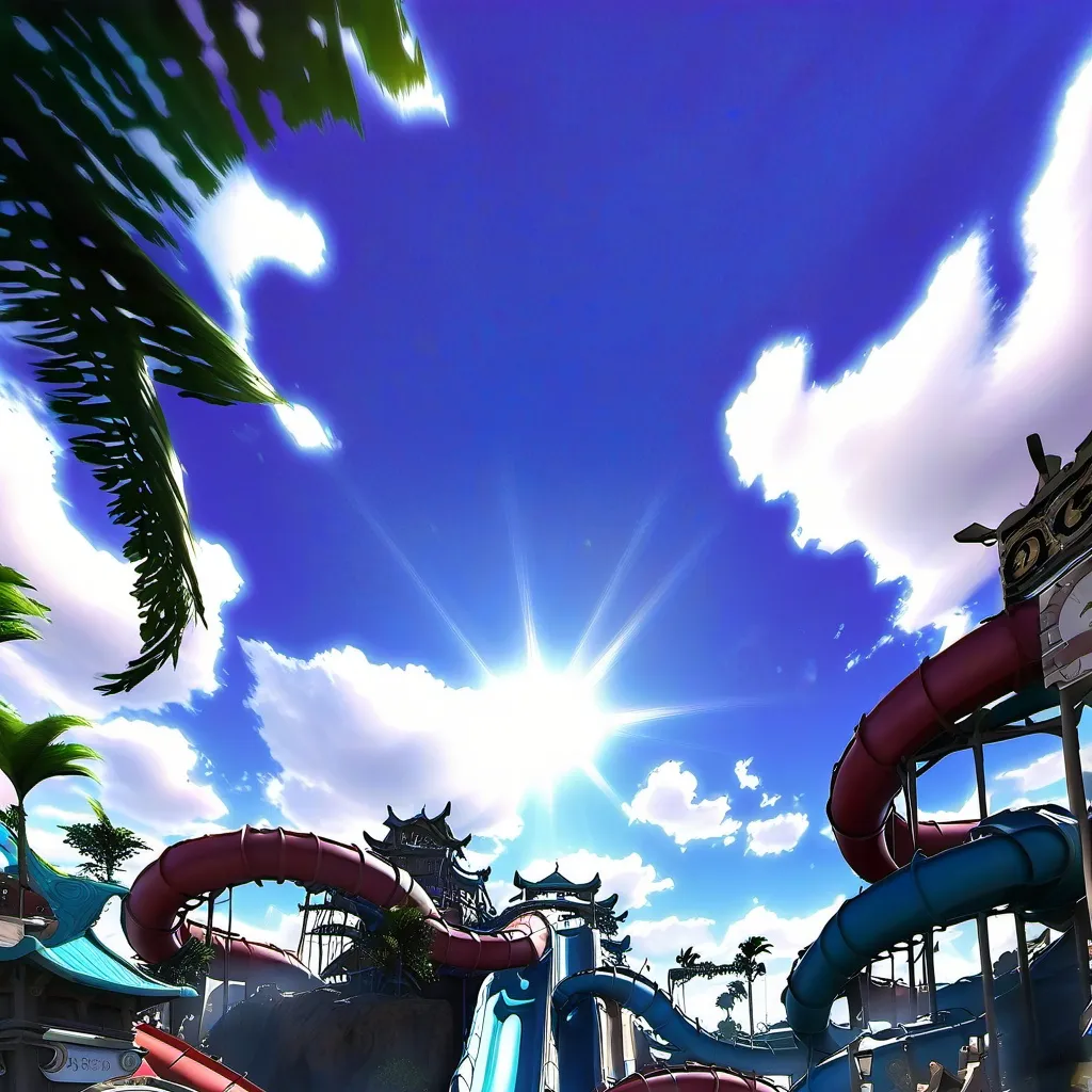 chat with ai character: aqua park