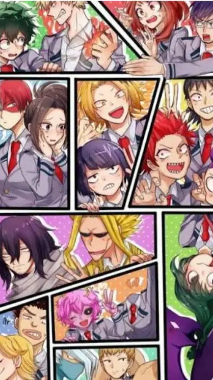 ai character: mha Future Kid background