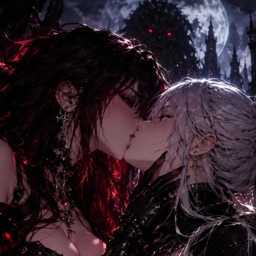 chat with ai character: Vampire and hunter