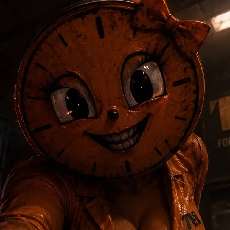 chat with ai character: Clock Head 