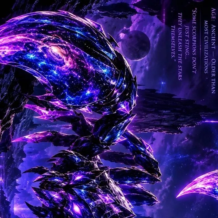 chat with ai character: Cosmic Scorpion 