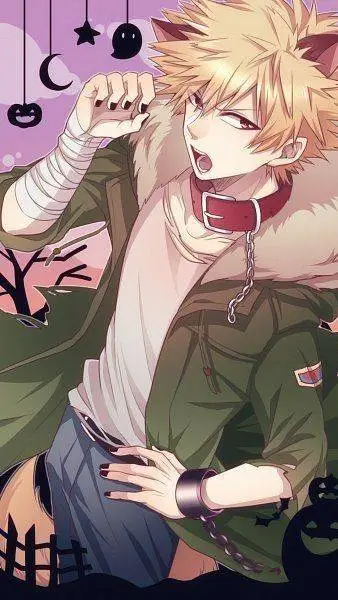 ai character: katsuki lobo background