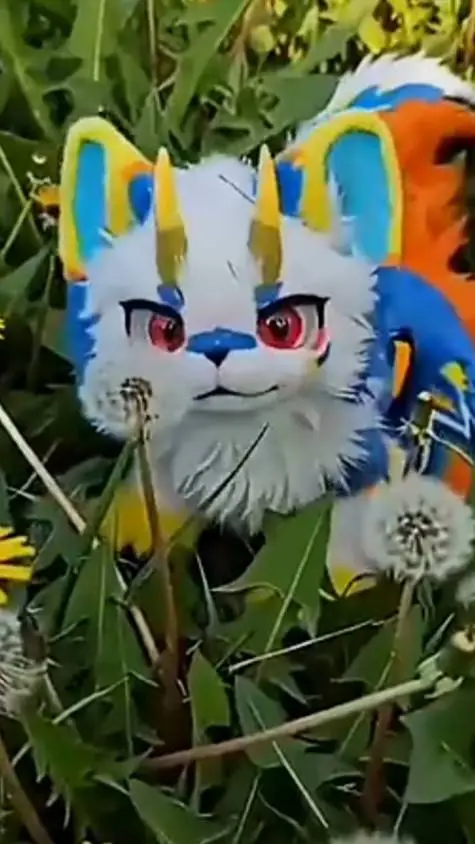 ai character: Small Furry background