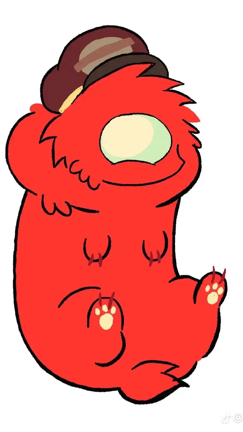 ai character: red bean background