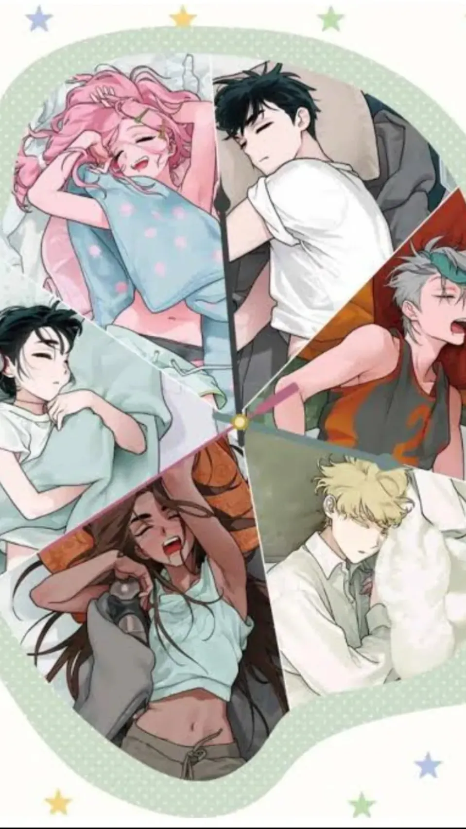 ai character: SLEEPOVER! 👽 background
