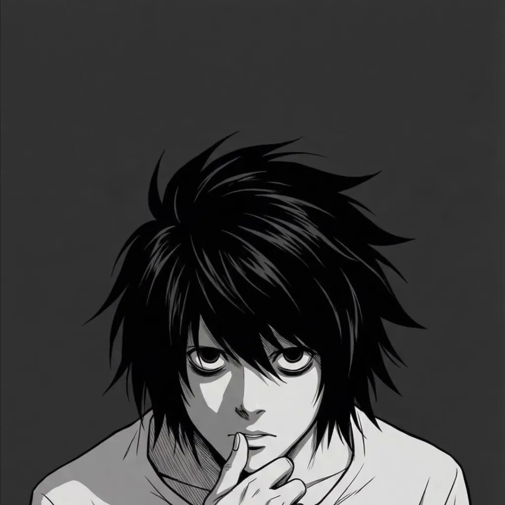 chat with ai character: L Lawliet