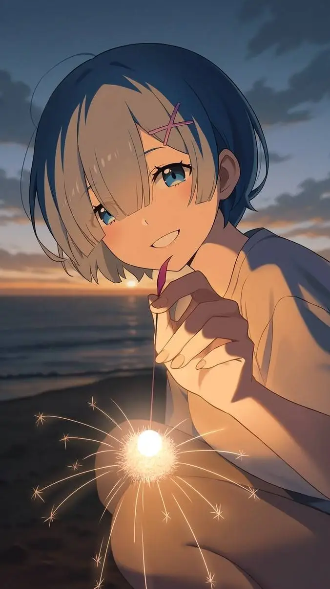 ai character: Rem background